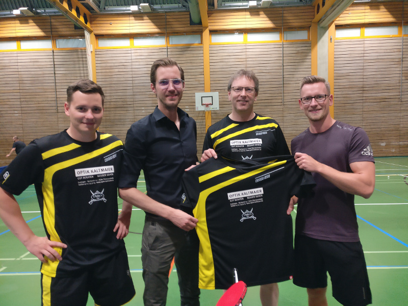 Kevin Woelcke, Matthias Hippich, Thomas Jäger und Marvin Hasenmaier